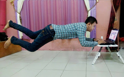 Hasil Edit Foto Levitasi Tutorial Edit Levitasi di Android