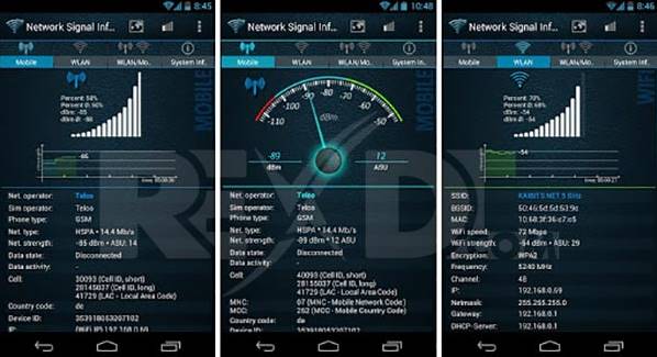 Network Signal Info
