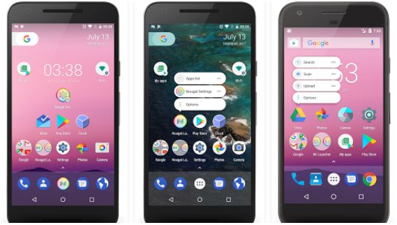 Nougat Launcher: Pixel Edition