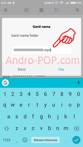 cara menyimpan video di facebook lite