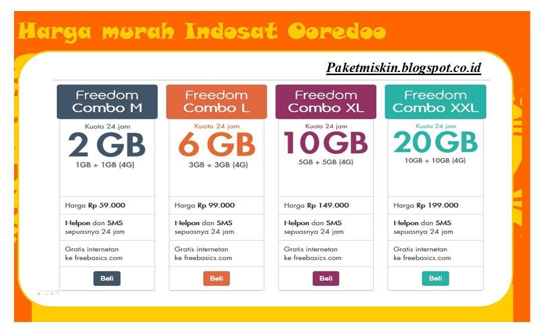 harga murah indosat ooredoo