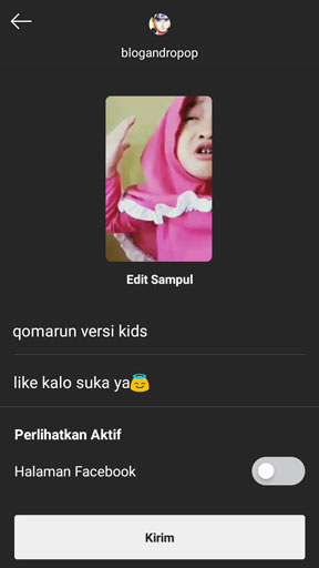 Tutorial Unggah Video ke IGTV