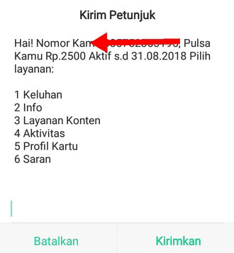 Cek Pulsa Indosat