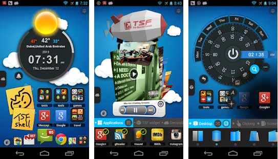 TSF Launcher 3D Shell