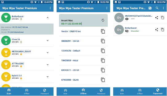 Wifi WPS WPA Tester