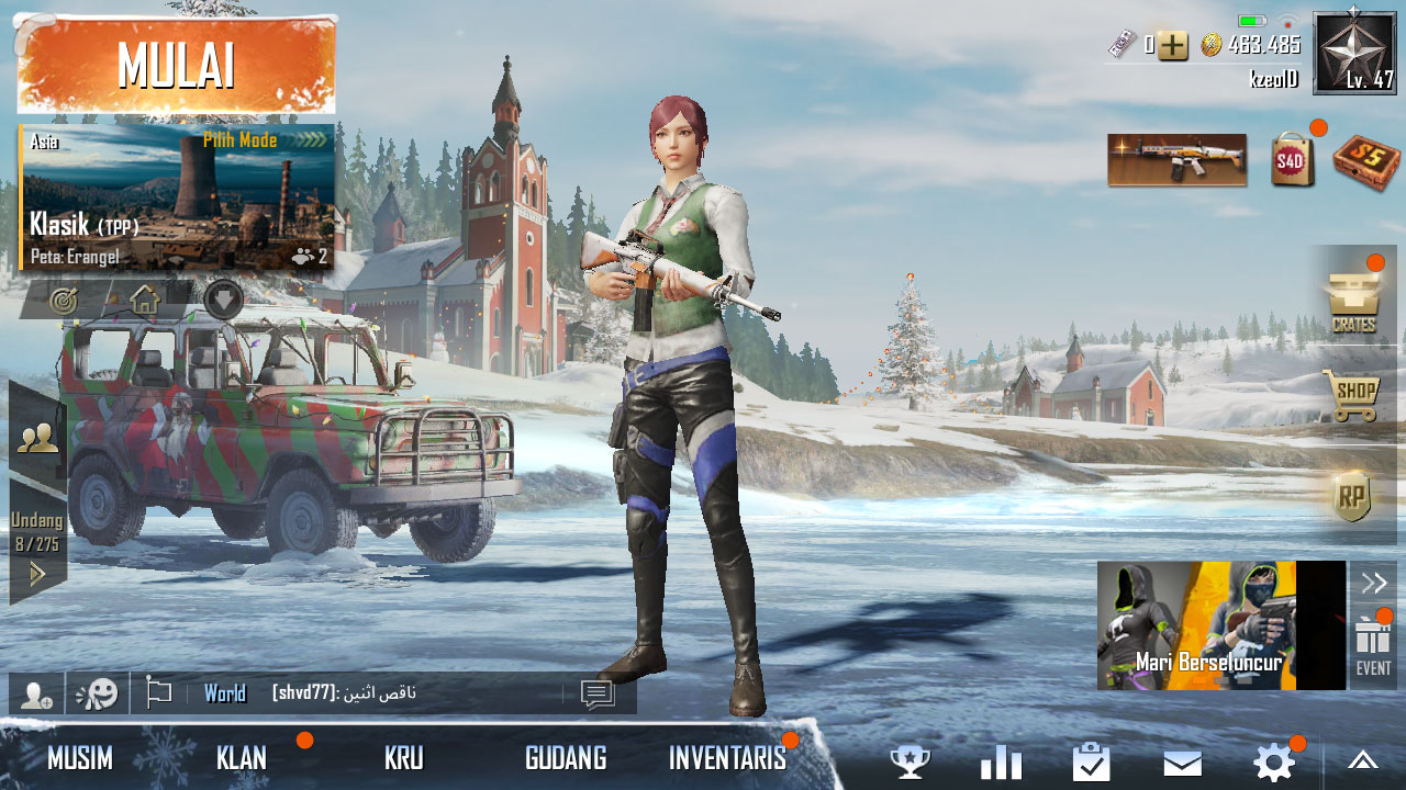 Cara Mengganti Nama (Nickname) PUBG Mobile Indonesia