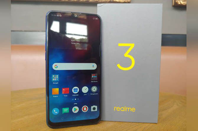 Cara Screenshot Realme 3