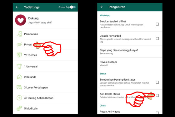 Cara Melihat Status WhatsApp yang Sudah Dihapus