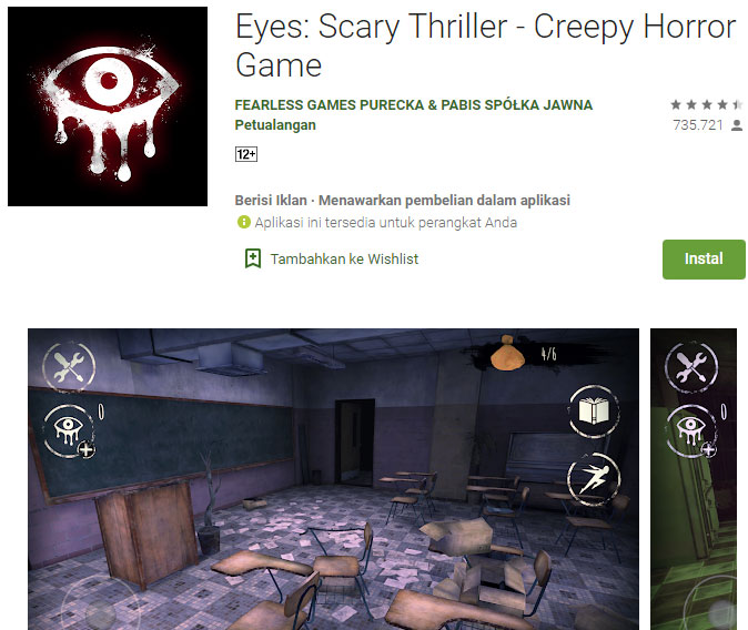 Eyes: Scary Thriller - Creepy Horror Game